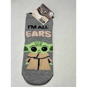 1 pair star wars womens no show socks size 4-10